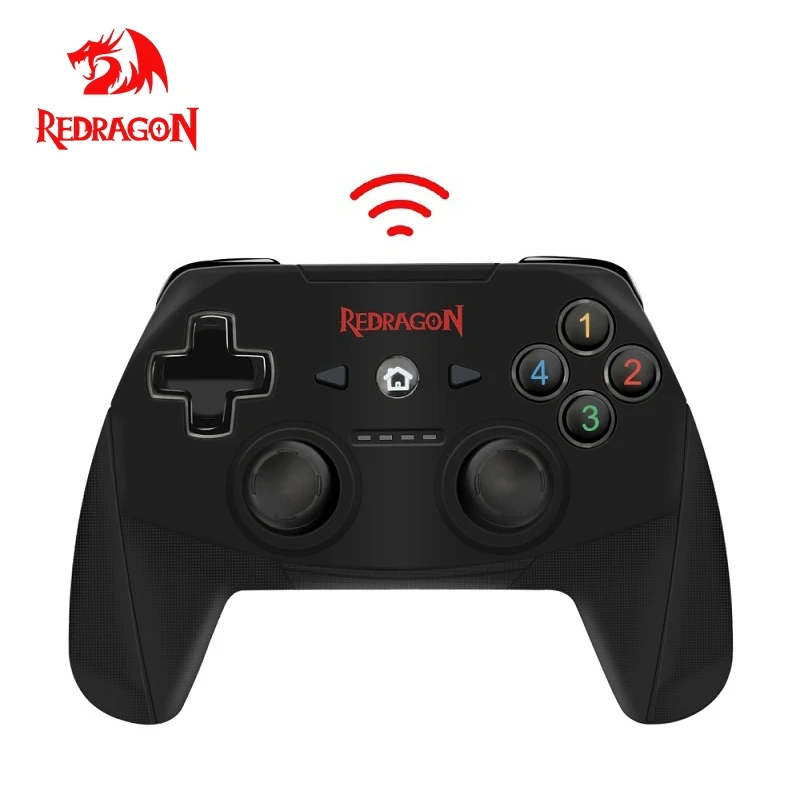 Redragon HARROW G808 беспроводной геймпад PC игровой контроллер Harrow для Windows PS3 Playstation Android