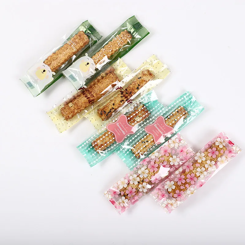 50 шт мультфильм небольшие полиэтиленовые пакеты для конфет леденец печенье