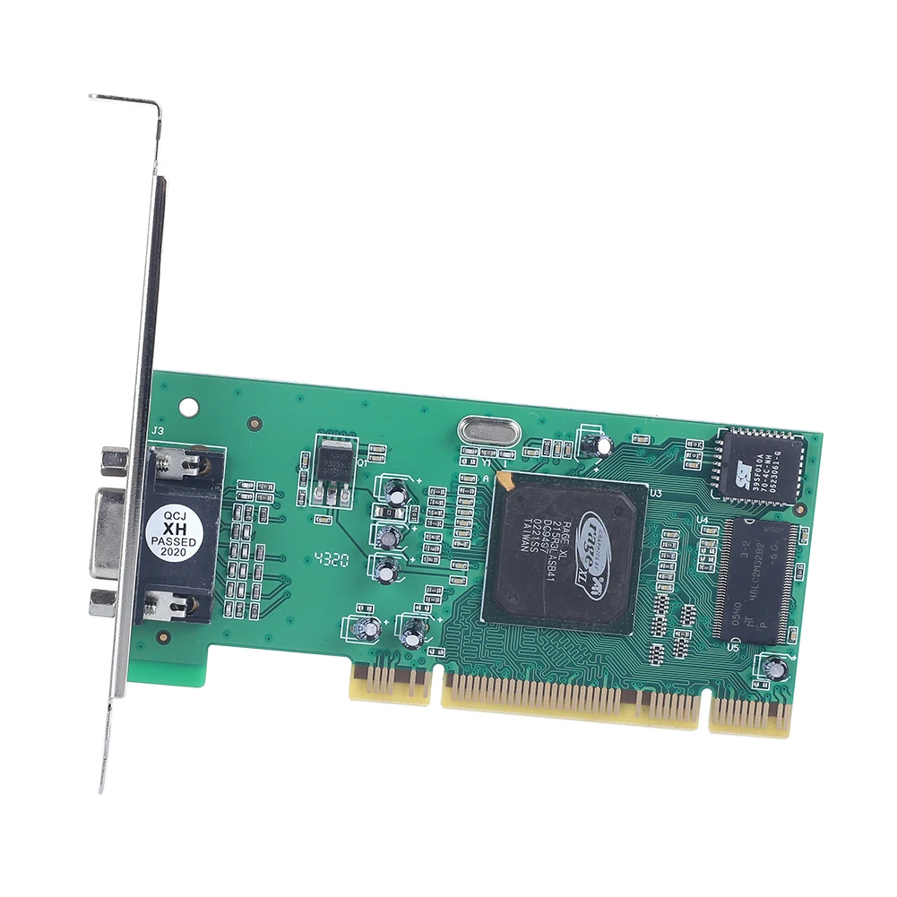 32 бит PCI видеокарта ATI Rage XL 8 Мб VGA Видеокарта адаптер для настольных компьютеров