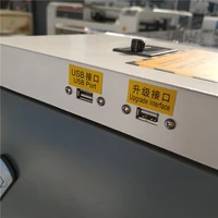 Update laser engraver machine 1390H with reci tube laser cutting plywood glass cnc router desktop Support multiple languages