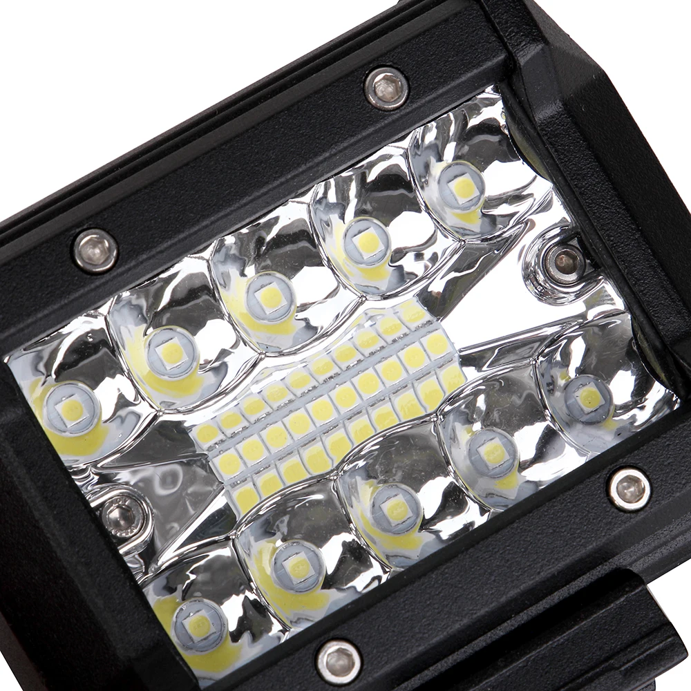 Светодиодный 4 дюймовый рабочий светильник для внедорожников 12 В 24 + держатель
