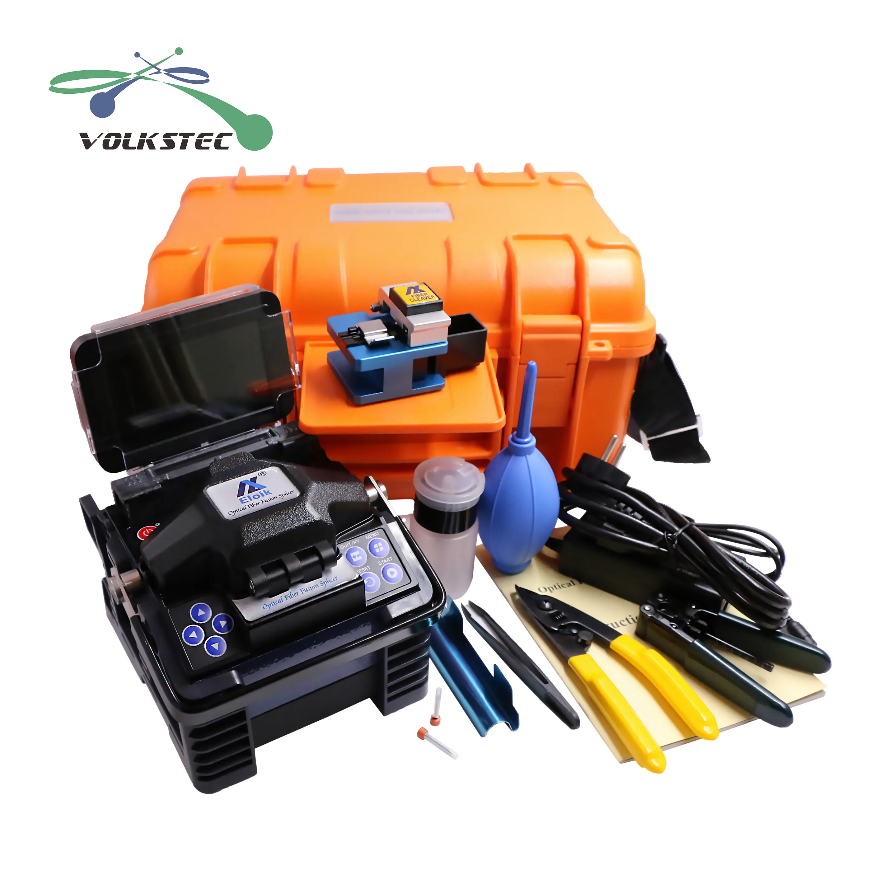 

Eloik ALK-88 Fiber Optic Splicing Machine Fusion Splicer Fusionadora De Fibra Optica