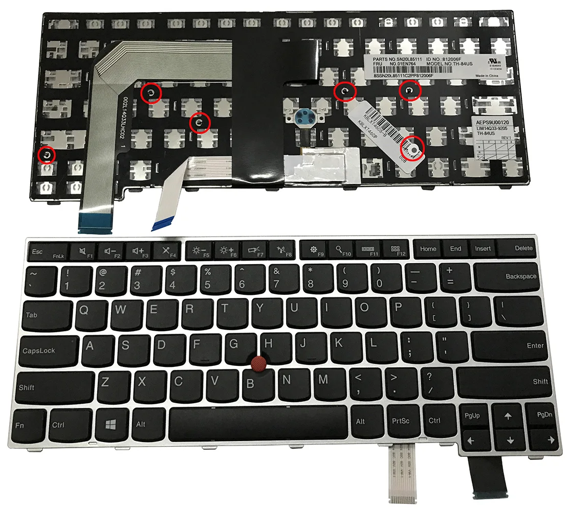 usukspfr english backlit keyboard for lenovo t460s t460p t470s t470p thinkpad 13 2nd laptop free global shipping
