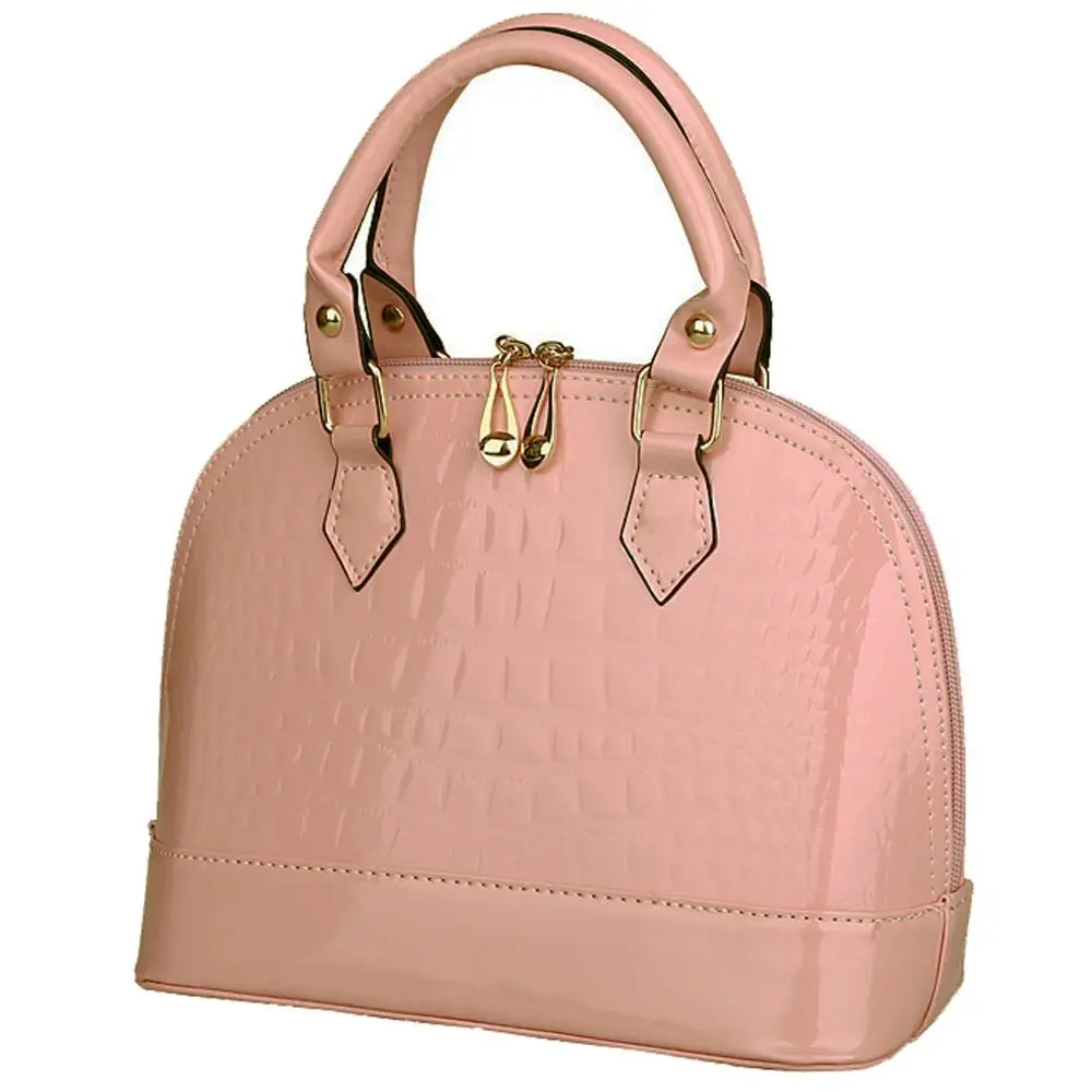 Женская сумка из лакированной кожи Повседневная через плечо тоут мессенджер