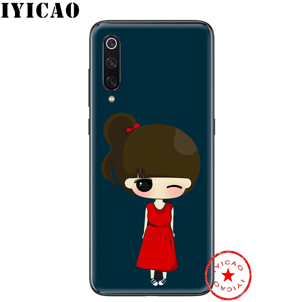 Мягкий темно-синий чехол для Xiaomi mi A3 A2 A1 8 Lite 9 Se Max 3 F1 5X6X6 CC9 CC9e 9T Pro |