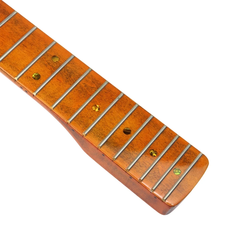 

Vintage Maple Electric Guitar Neck 21 Frets Fingerboard Fretboard for S T Strat