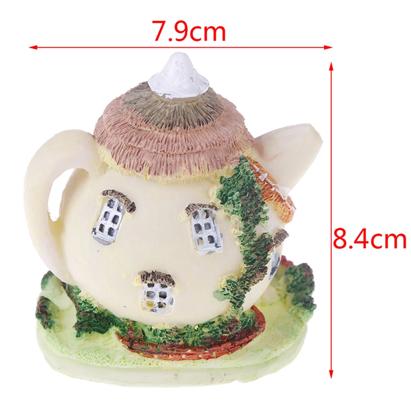 Чайник дом Миниатюрный Сказочный Сад Miniaturas микро пейзаж из мха Diy Террариум