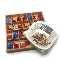 montessori language materials alphabet box working mat farm animal teaching aids educational toys for children 5 years j2664h