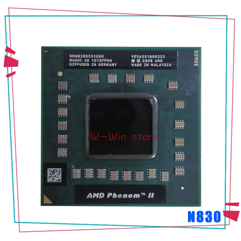 Четырехъядерный процессор AMD Phenom II для мобильного телефона N830 2 1 ГГц трехъядерный