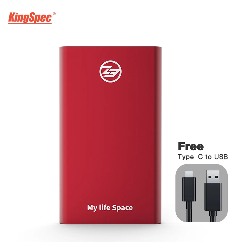 Kingspec ssd 120 ГБ 240 960 Type-C жесткий диск tlc USB3.1 внешний твердотельный накопитель