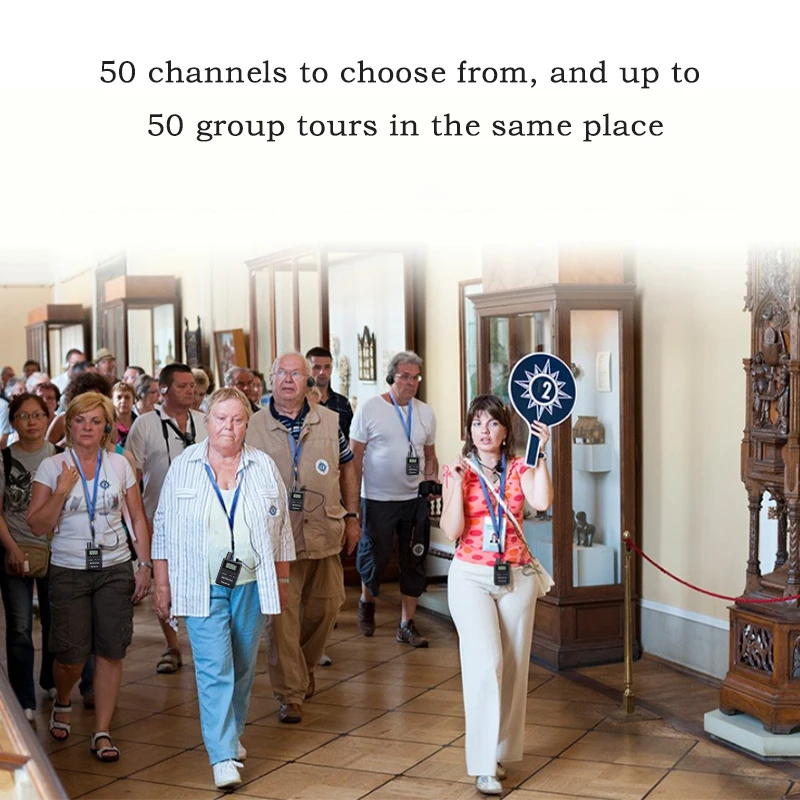 저렴한 Retekess-TT109 무선 투어 가이드 시스템 2.4GHz 50 채널, 여행, 교회, 번역용, 여행, 박물관, 공장 훈련