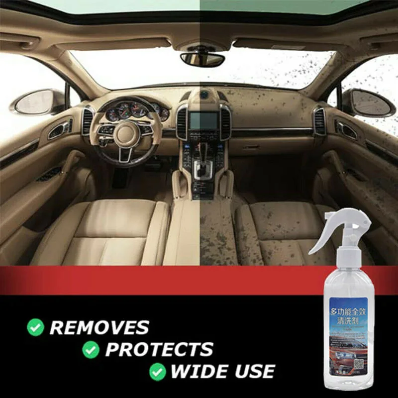 

Automotive Interior Multi-functional Foam Cleaner Almighty Universal Auto Car Cleaning Agent DQ-Drop