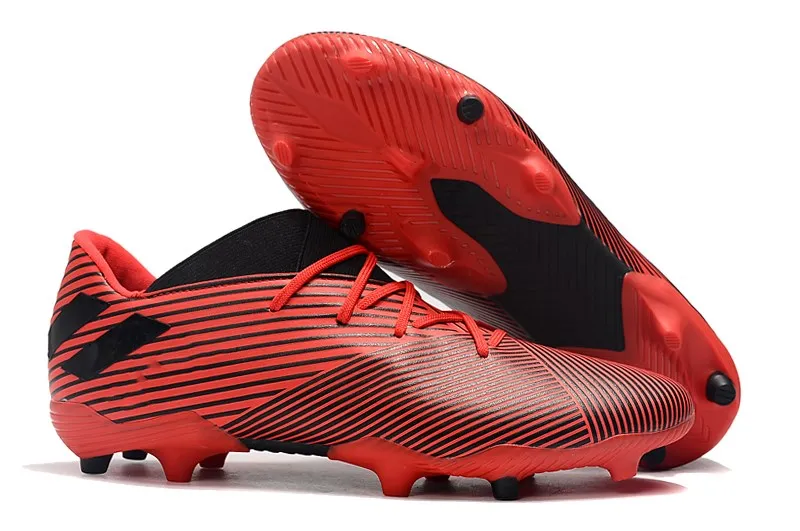5 Новое поступление, Мужская футбольная обувь Messi Nemeziz 19,1, FG ace 19+ x 19,1, без шнуровки, футбольные низкие уличные ботинки, бутсы, размер US6.5-11 - Цвет: 5