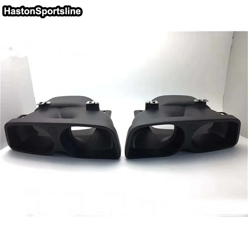 1 пара наконечников для выхлопной трубы из нержавеющей стали 304 Mercedes Benz C/E/S/GLE/GLS