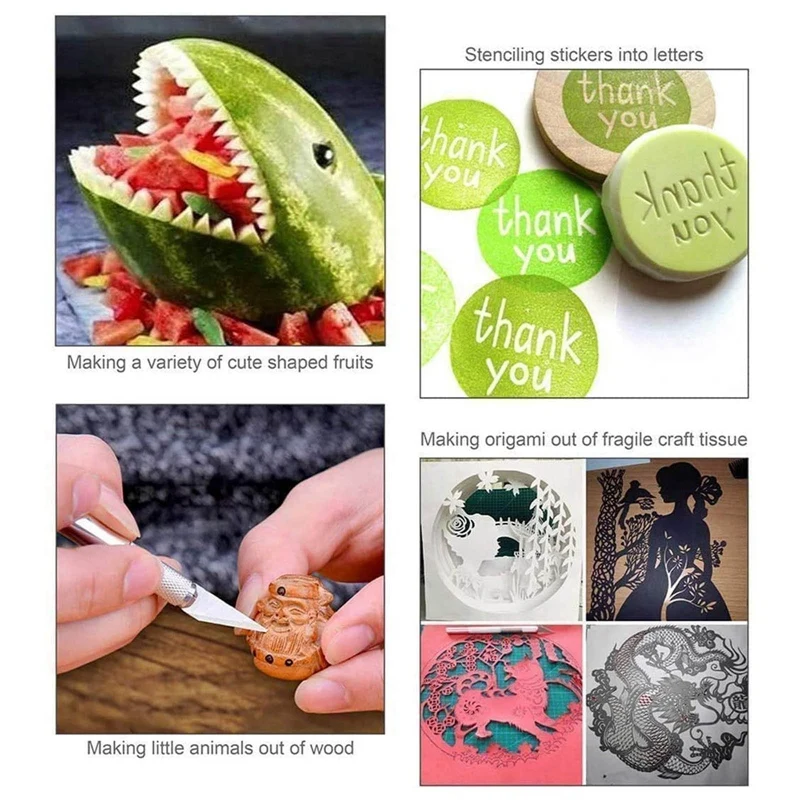 

38Pcs Craft Vinyl Tool Weeding Tool DIY Engraving Tools for Adhesive Vinyl, Sewing, Silhouette, Lettering, Embossing