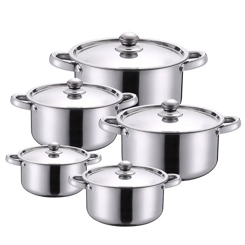 

Coowkware set soup pot hotpot Cooking Pots and Pans Induction Casseroles Frypan Saucepan Set Cookware Utensil set Kitchen Tools