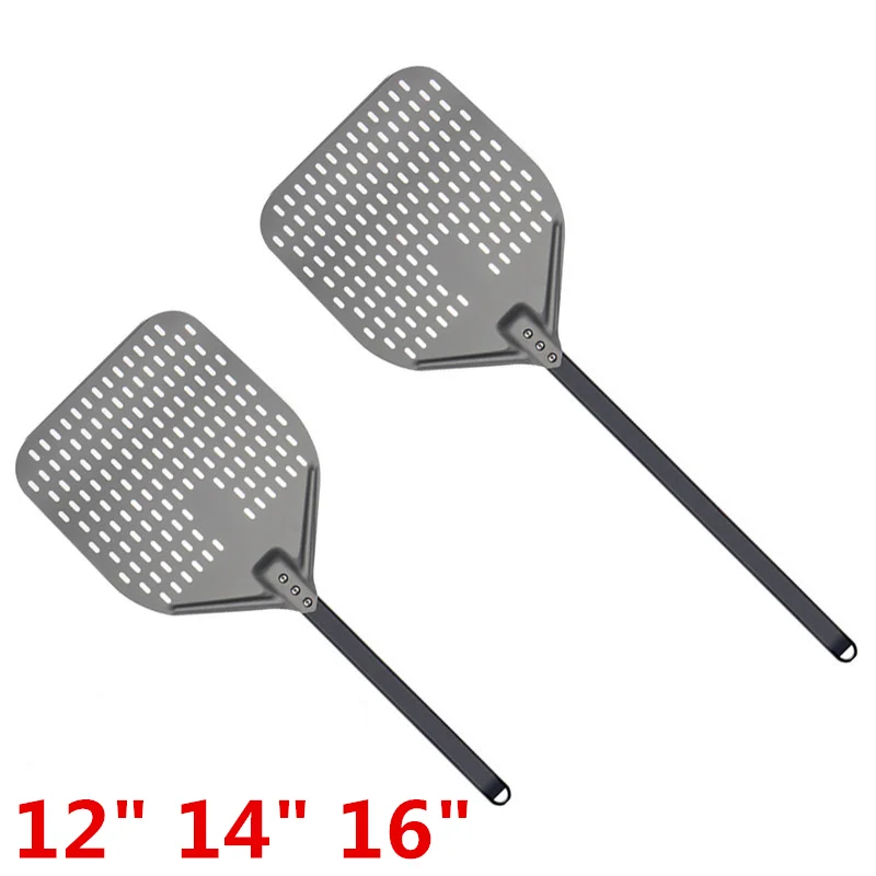 

New Pizza Peel Aluminum Shovel With Long Handle Custom Paddle Factory Pastry Baking Accessories