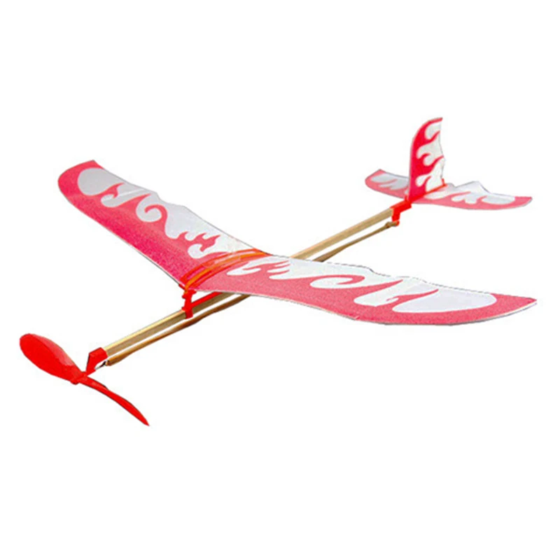 1 Набор креативных резиновых лент для самолета бумажный струйный Планер детей