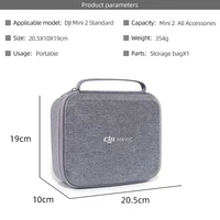 2021 waterproof portable mini 2 case bag aircraft remote controller battery storage box shoulder bag for dji mini 2 accessories