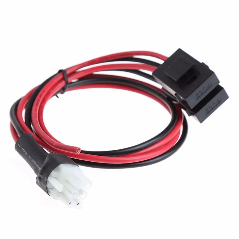 30A 1 м предохранитель 6 PIN коротковолновое Питание Шнур кабель для Yaesu FT-857D FT-897D |