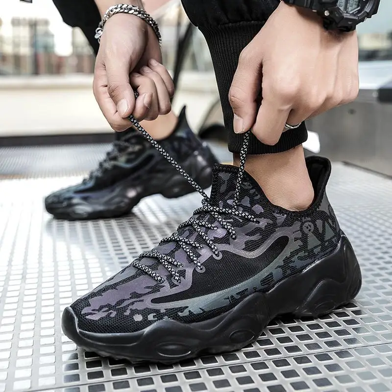 

Damyuan Luminous Running Shoes Breathable Lightweight Men's Sports Shoes 35 Women Fashion Sneakers 45 Causal Couple Shoes