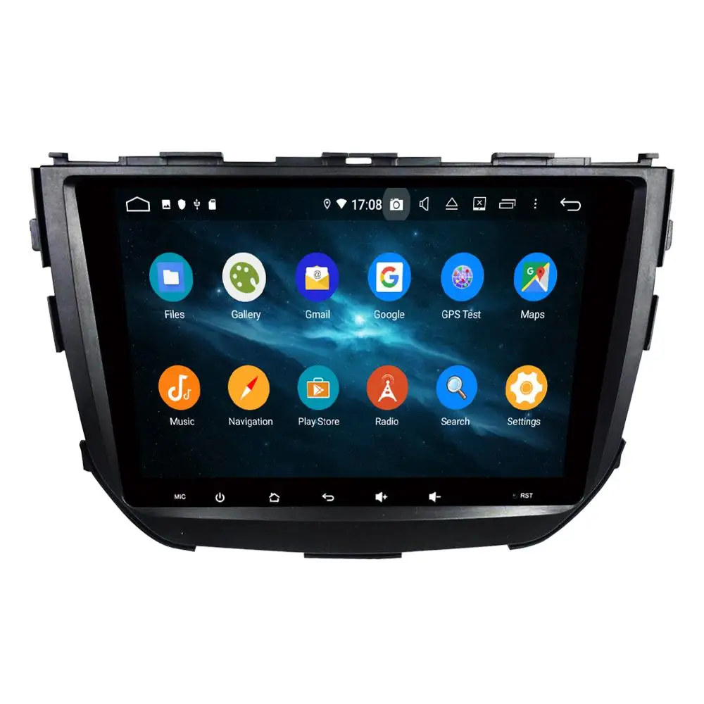 Автомагнитола на Android 9 с DSP для Suzuki Vitara Breeza 2015 2017 видео плеер мультимедиа GPS