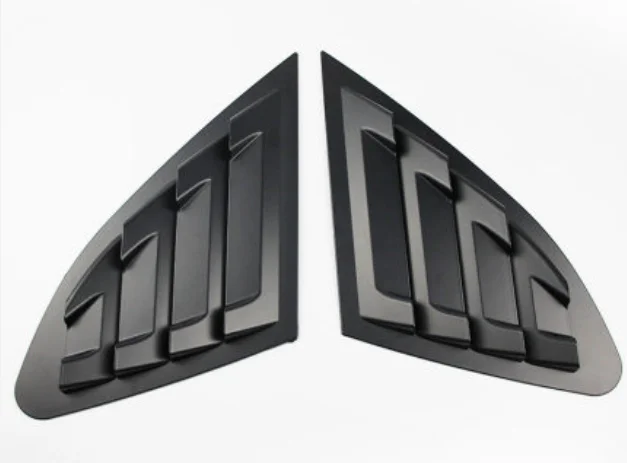 ABS углеродное волокно Автомобильные Боковые окна двери жалюзи Совок рамка порог