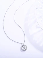 ts xl003 high quality original cute spanish bear gemstone pendant necklace diy jewelry women jewelry sterling silver necklace