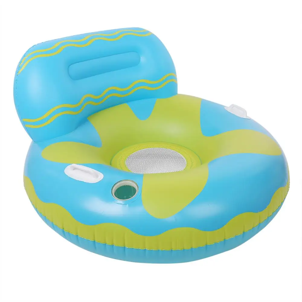 Летняя Пляжная надувная поплавок для бассейна плавающая кровать взрослых ПВХ