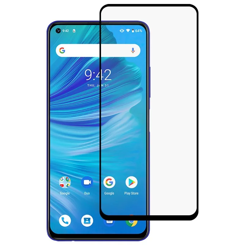 Для UMIDIGI F2 закаленное стекло 2 шт. для защита экрана 9h защитный чехол umi F 2|Защитные