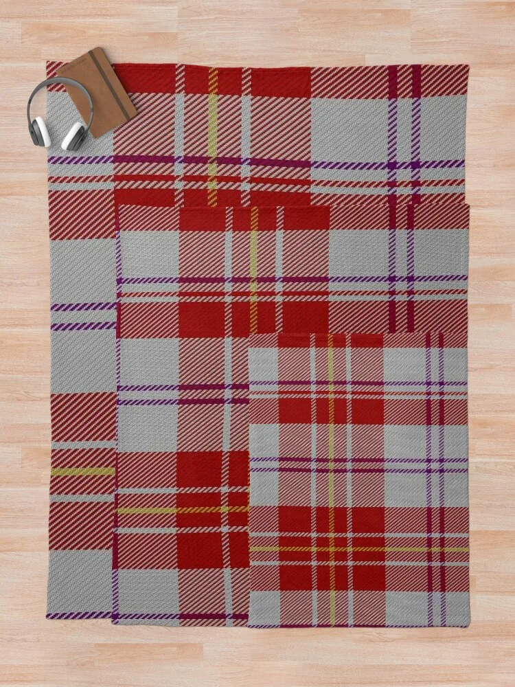Soft Blanket for Bed Sherpa Flannel Fleece Home Travel Sofa Throw Macpherson Dress Red Dance Tartan | Дом и сад