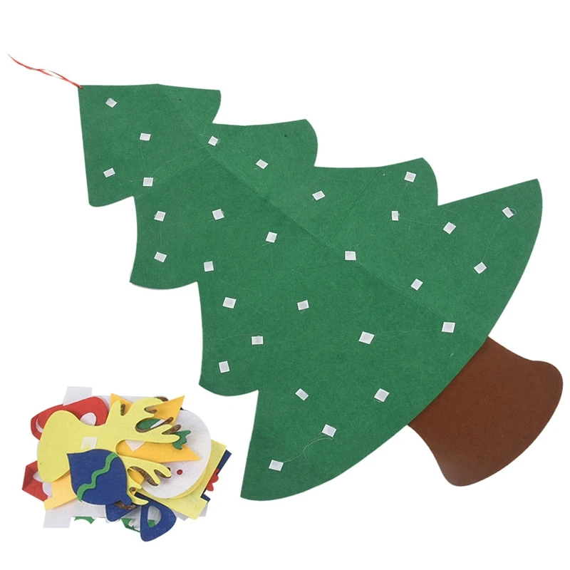 

Felt Christmas Tree for Kids 3.2Ft Diy Christmas Tree with Toddlers 30 Pcs Ornaments for Children Xmas Gifts Hanging Home Door W