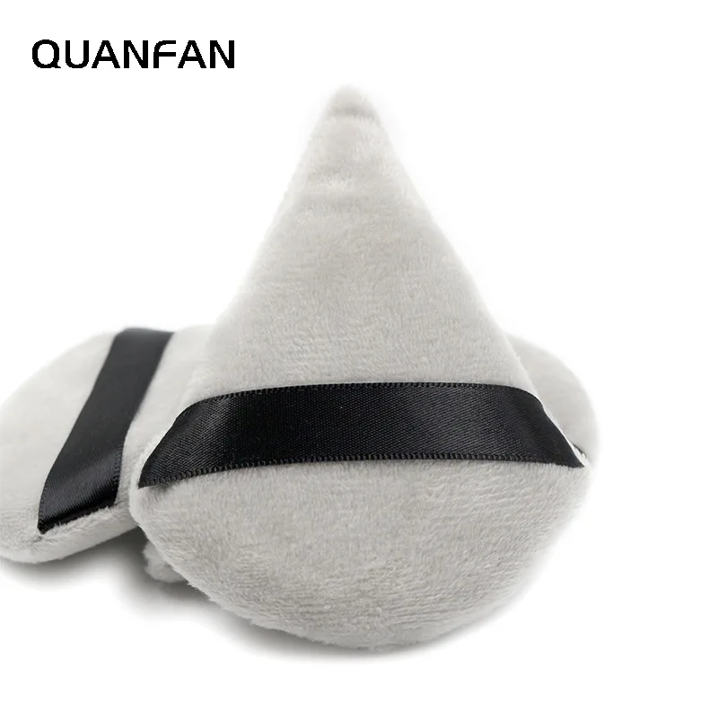 2 шт. хлопок треугольная пуховка мягкой влажной и сухой Применение тональный