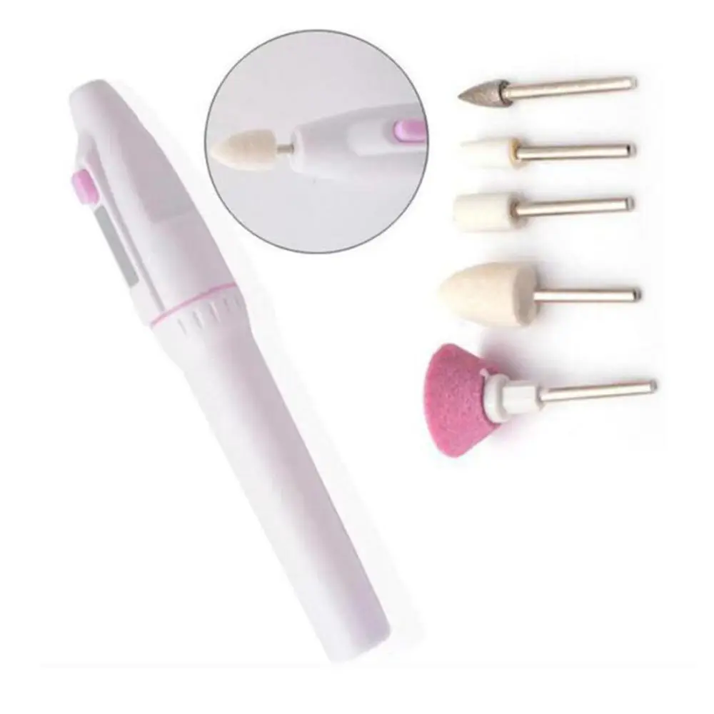 

Mini Grinding Machine Set Electric Nail Drill Sets Portable Sharpener For Electric PenType Sharpener Tools Toe Nail Files