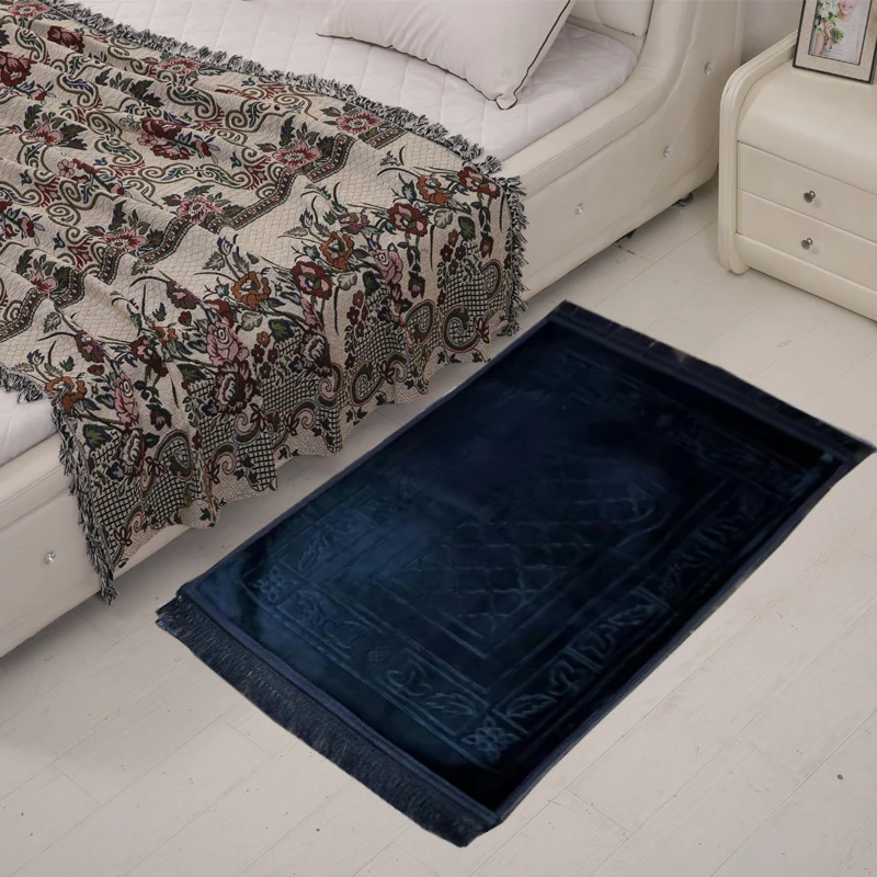 blue 3 75x120 см мусульманский коврик для молитвы Открытый коврик садовый паломник большие ковры для гостиной дома гостиной прикроватный коврик для спальни - Цвет: blue 3