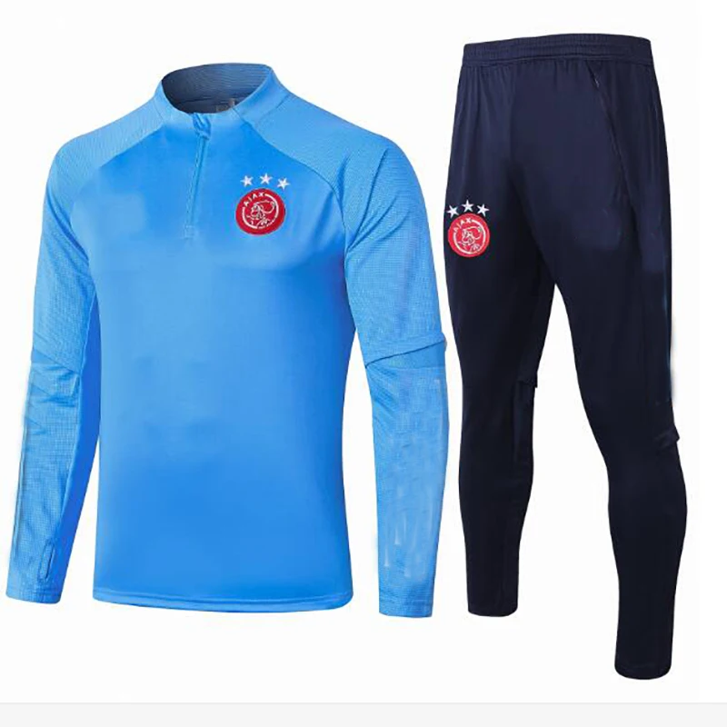 

Siddons ajax Tracksuit 2021 Kids Polo Tracksuit Kits Training Wear Clothes Man Set Zippered Long-Sleeved Sports Suit