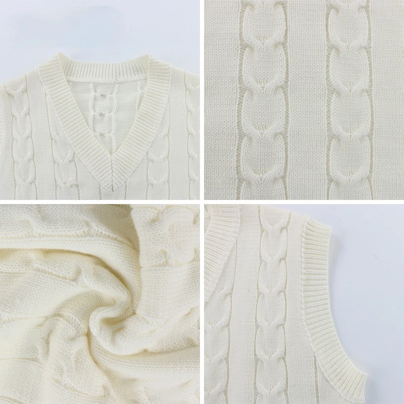 

2021 Sleeveless Sweater Top Vest Fashion Shorts Mini Women Set Knitted Autumn Winter Casual Party New