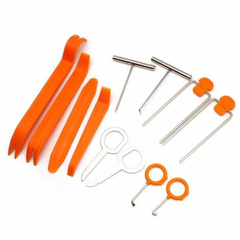 Пластиковые инструменты для ремонта автомобилей 12 шт./компл. отделки дверной