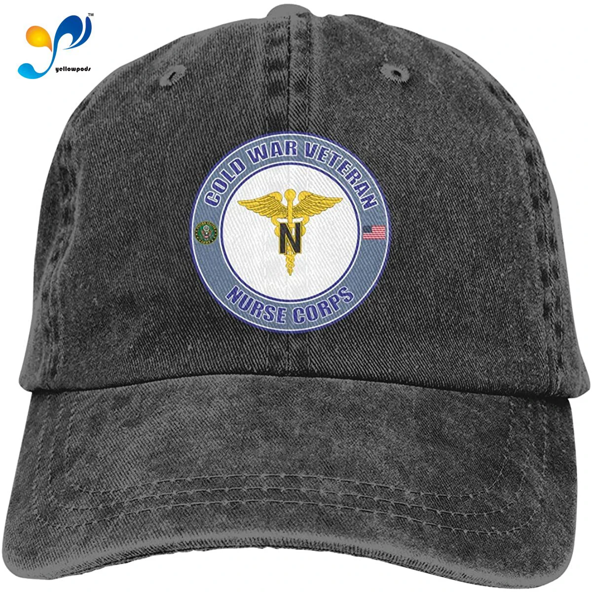 

Us Army Cold War Nurse Corps Veteran Unisex Soft Casquette Cap Fashion Hat Vintage Adjustable Baseball Caps