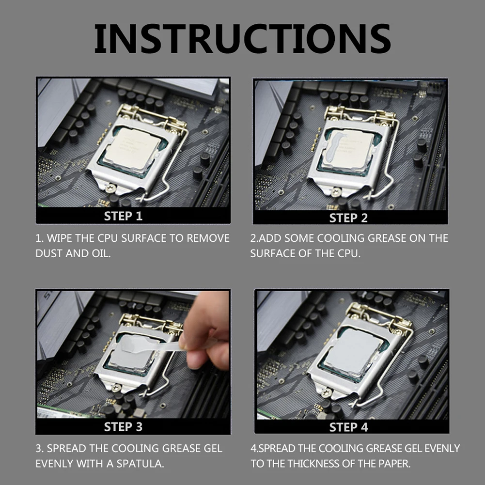 Теплопроводящая силиконовая паста Mastergel PRO V2 для ПК термопроводящий пластырь ЦП и