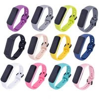 for samsung galaxy fit e r375 strap 11 colors sport silicone replacement watchbands for fit e r375 smartwatch strap band