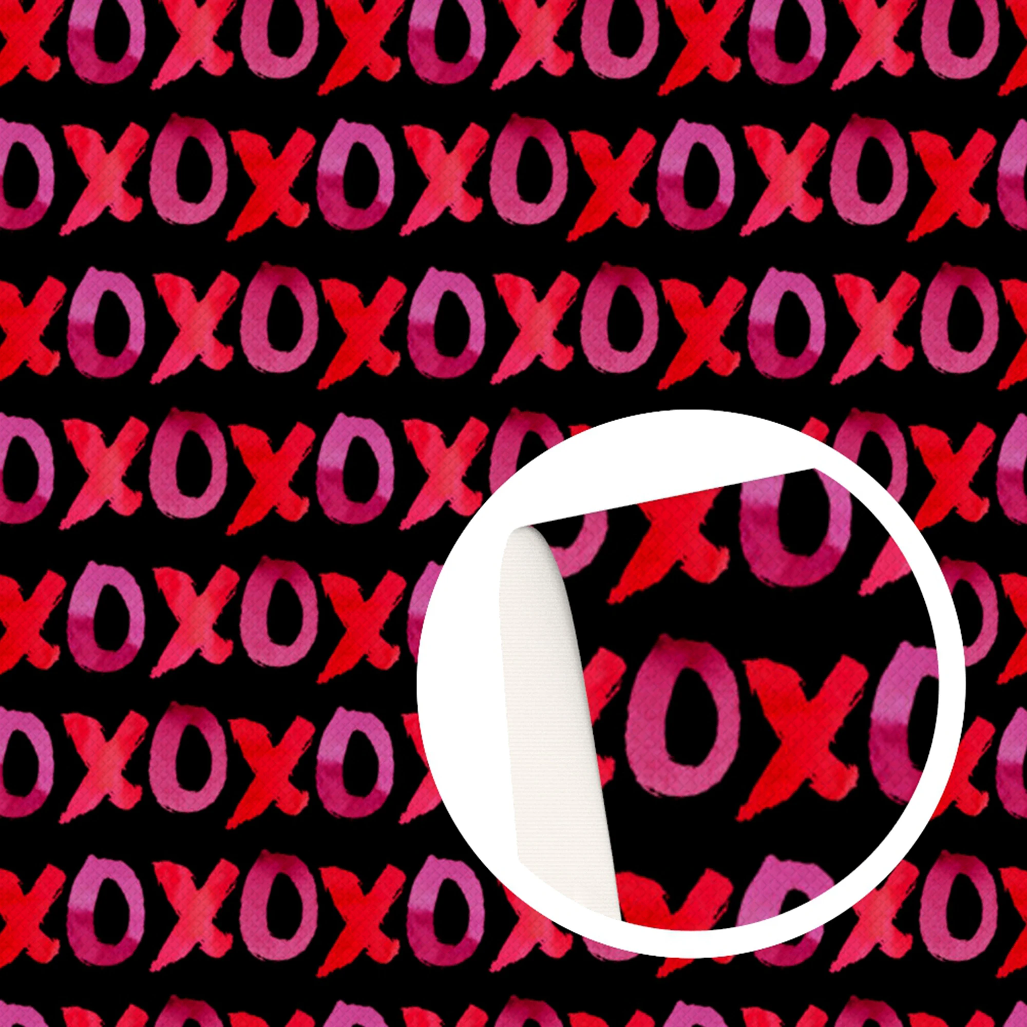 20*33 см День Святого Валентина сердце искусственная кожа ткань для бантов ремесла