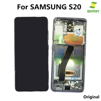 100 tested aaa quality for s20 lcd display touch screen digitizer assembly for samsung galaxy s20 g980 g980f lcd screen