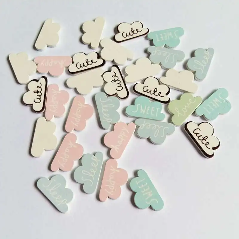 50 шт. декоративные пуговицы без отверстий|Пуговицы| |