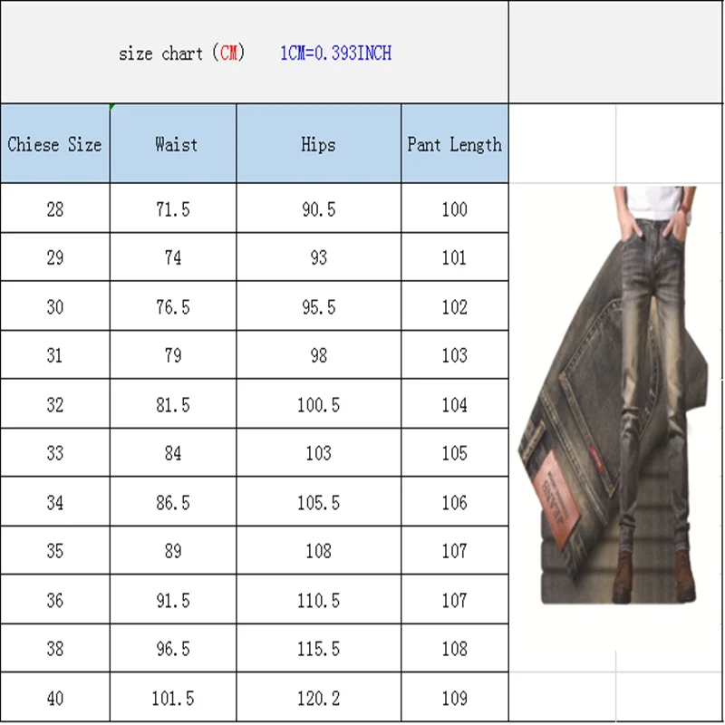 

Men's Skinny Jean Pants Zipper Business Casual Trousers Fashion Brand Soft Pantalon Homme Direct Stretch Denim Pants J0201