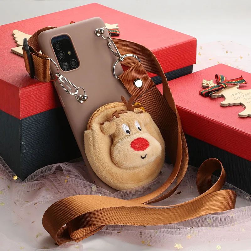 

For Xiaomi Mi 11 Lite Case Santa Claus Phone Case On Xiaomi Mi 11i 11 Pro 11Lite Ultra 10T Lite Note 10 Pro 9 9T Christmas Cover