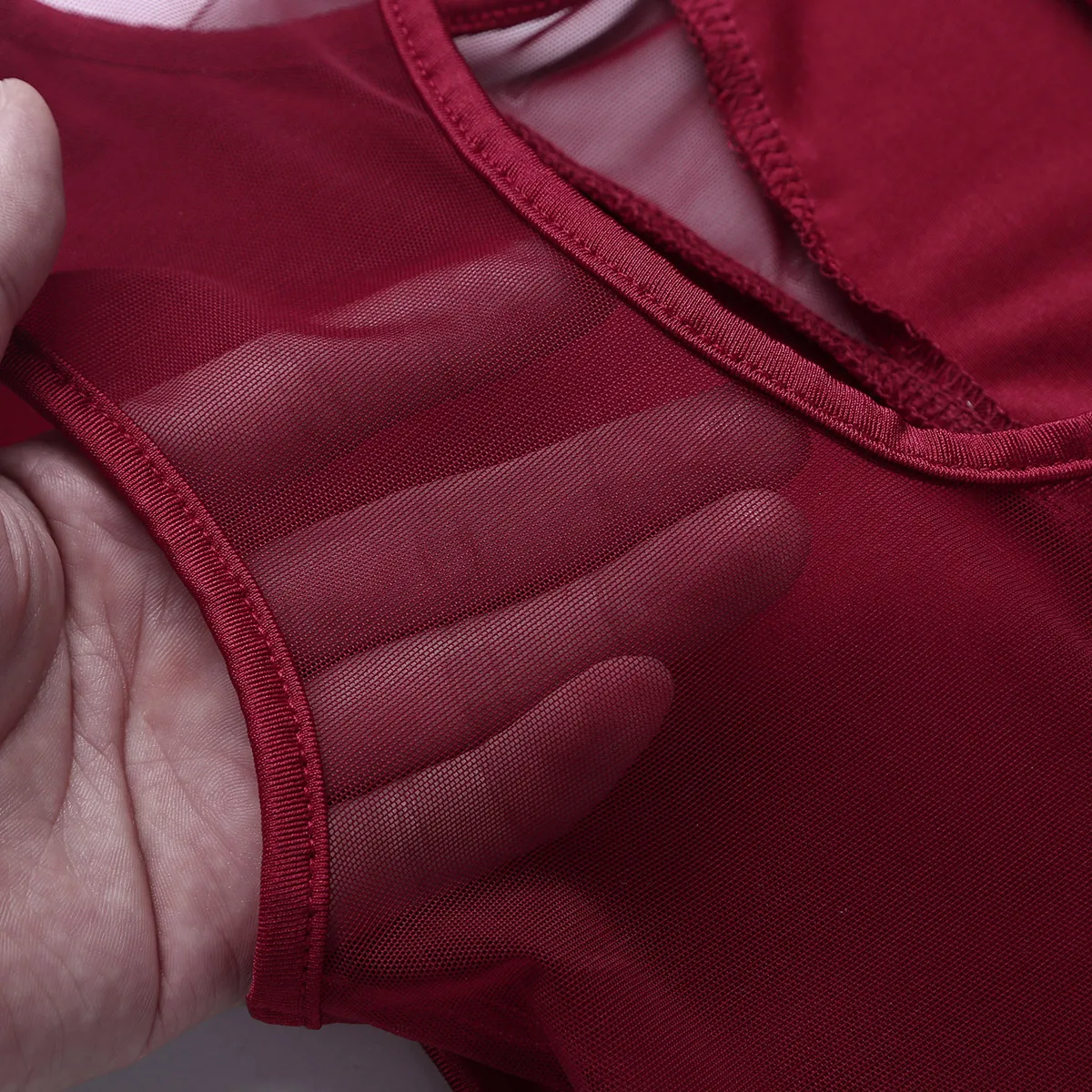 Детская балетная пачка танцевальная одежда без рукавов сетчатый купальник для