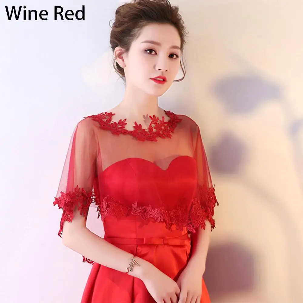 Горячая Распродажа модные кружевные цветочные свадебные обертывания женское