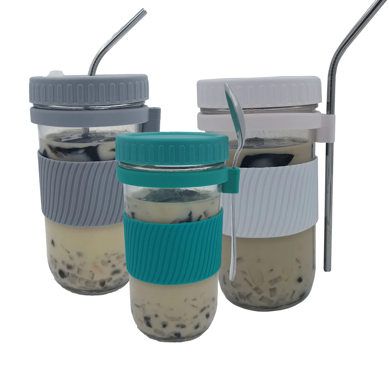 Набор бутылок Mason Jar 7 в 1 универсальная кружка для воды дома и улицы напитков с