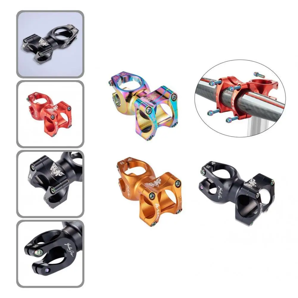 

Bicycle Stem Fadeless Mountain Bike Short Handlebar Stem Handlebar Stem Useful Handlebar Stem Riser